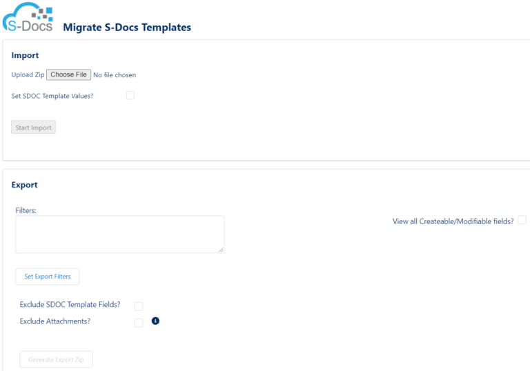 Migrate Templates Between Orgs – S-Docs Knowledge Base